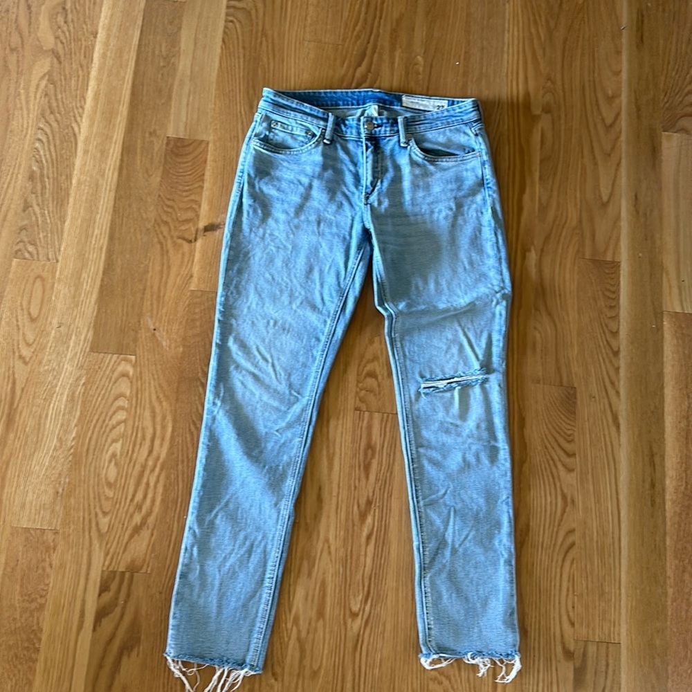 Rag & Bone High rise ankle skinny jean